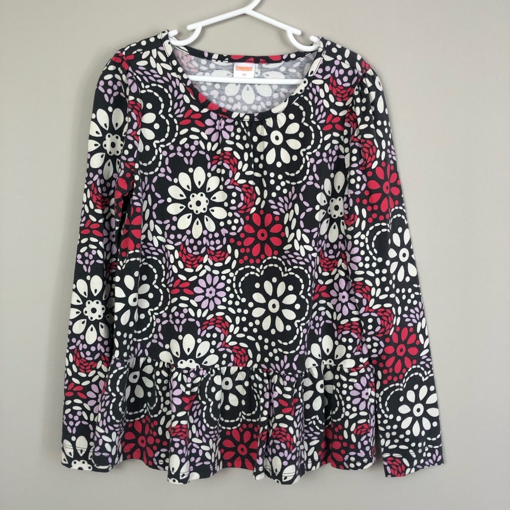 Gymboree Tunic Style Flower Top - Size 10